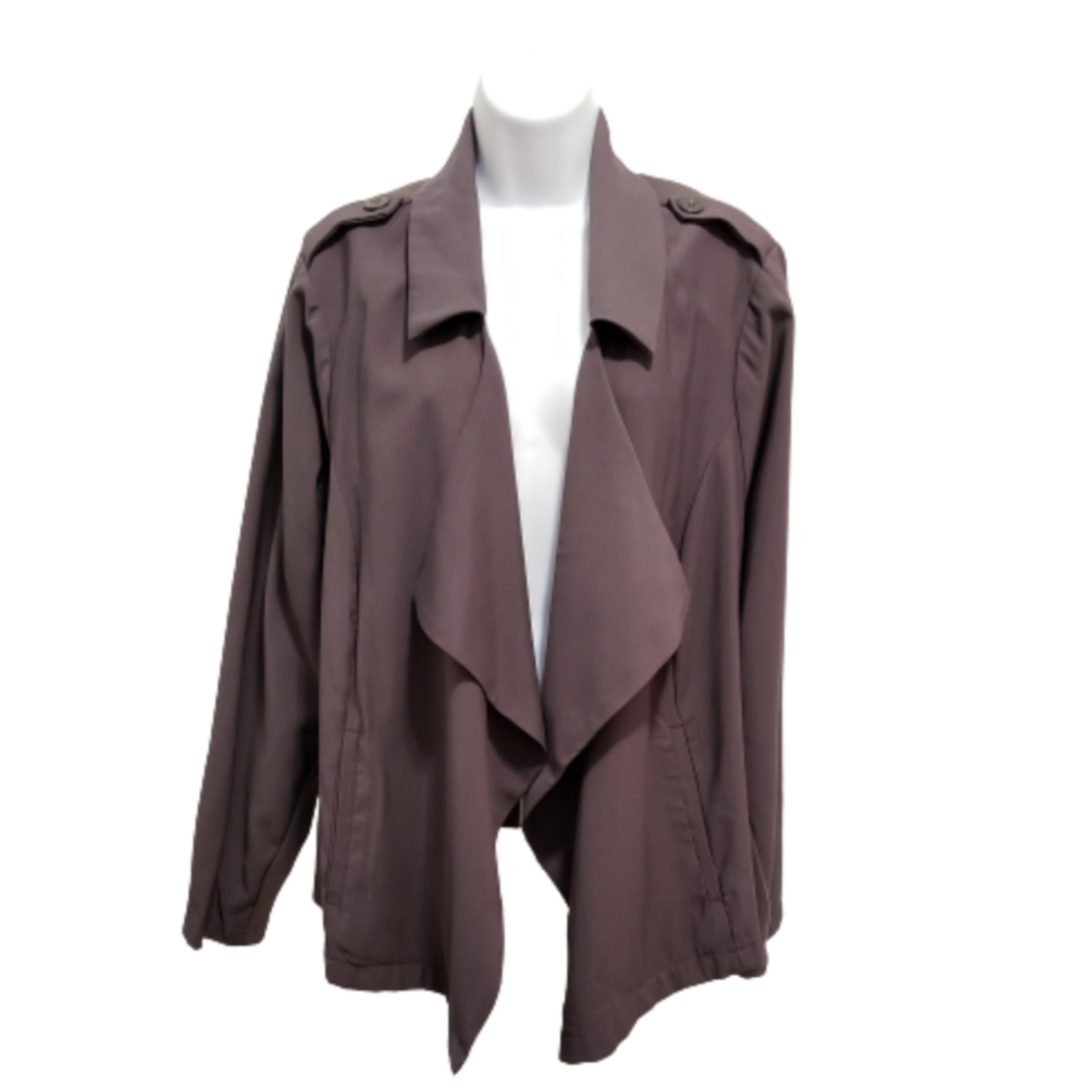 Torrid Open Front Drape Jacket Size 4
